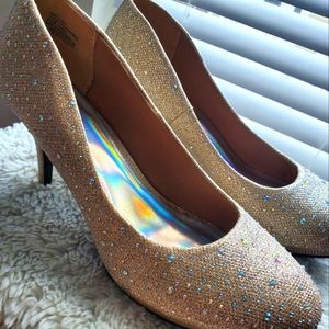 Woman Heel, 13m 1 wear, Sparkle